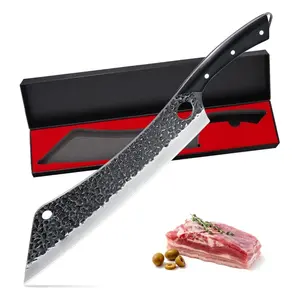 PURPLEBIRD Long Kitchen Knives,Best for Slicing Roasts, Meats, Fruits and Vegetables, The Perfect Choice for Holiday Gifts