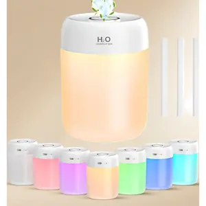 650ml Portable Mini USB Cool Mist Humidifier, Quiet 2-Mode with Auto Shut Off, Bedroom Desktop Accessory for Educational Shape Sorters