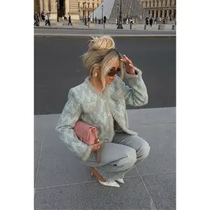 Jblonde Chevron Pearl Cardi