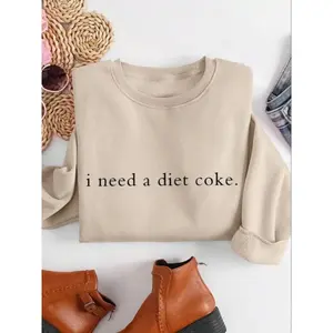 Brooke and Bear "i need a diet coke" Unisex Heavy Blend? Crewneck Sweatshirt, diet coke, cola, I need caffeine