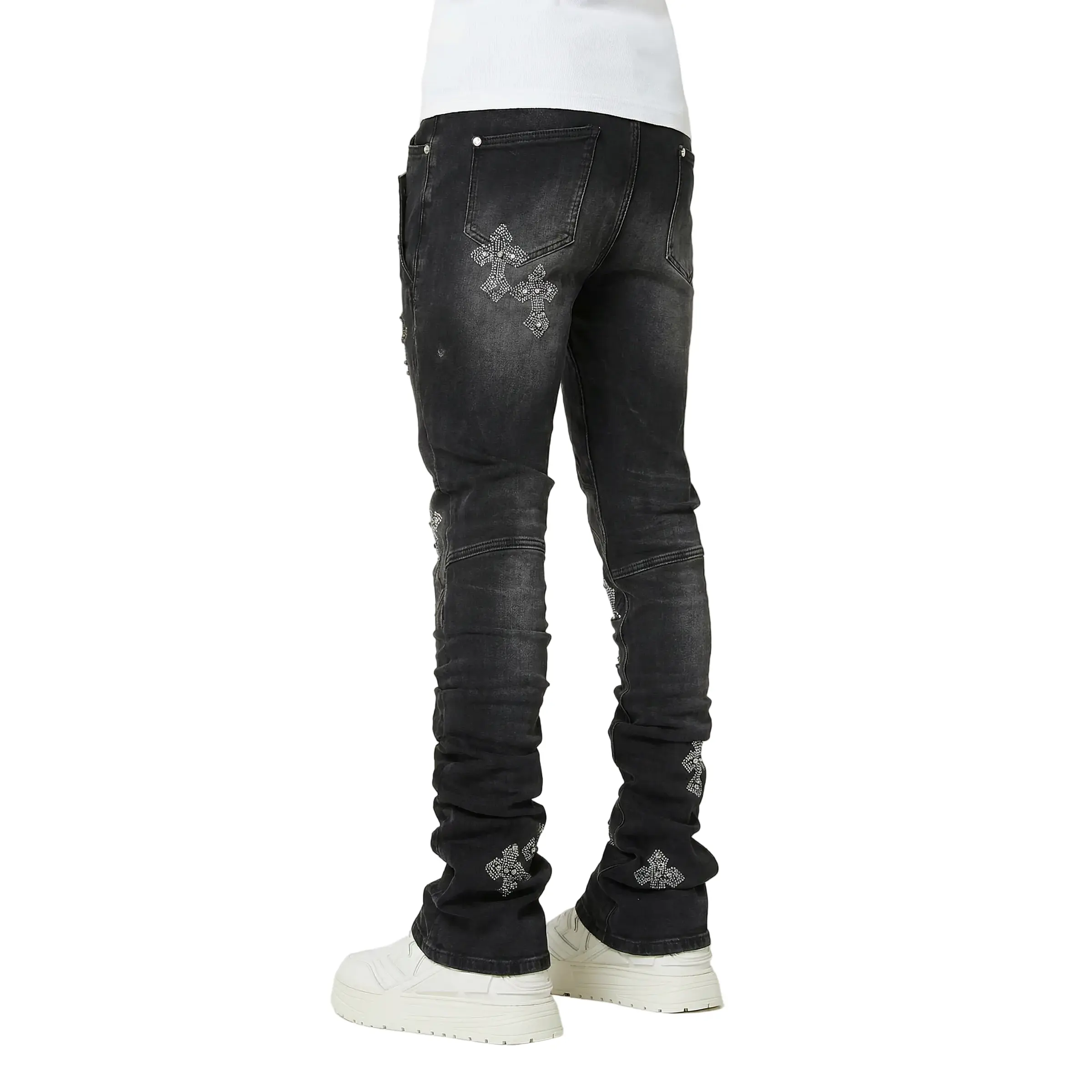 GUAPI OBSIDIAN FADED CROSS DENIM - TikTok Shop