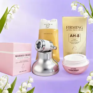 Buy Electric Firming Eye Cream Get Neck Roller Cream Free (50g + 120g), Reduces Neck Wrinkles,Hydrates Eye Skin,Nourishes and Moisturizes, Daily Moisture Use Electric Massage Cream Moisturizer Hydrating Moisturizing Smooth