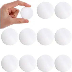 6 count Door Stop for Wall, 1.6 Inch White Door Stoppers Wall Protector,  Doors Bumpers with  Adhesive, Round Anti- Pad for Doors Knob Protection