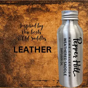 Diffuser Oil WEATHERED SADDLE™ - LEATHER / SAFFRON / MUSK / AMBER / GURJUN BALSAM