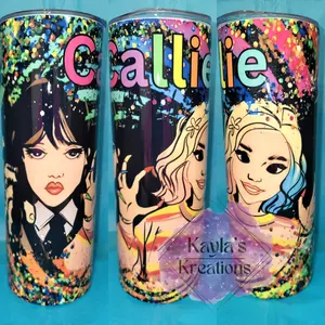 Wednesday 20 oz Skinny Tumbler