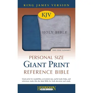 USED-Personal Size Giant Print Reference Bible-KJV by Hendrickson (Unknown)