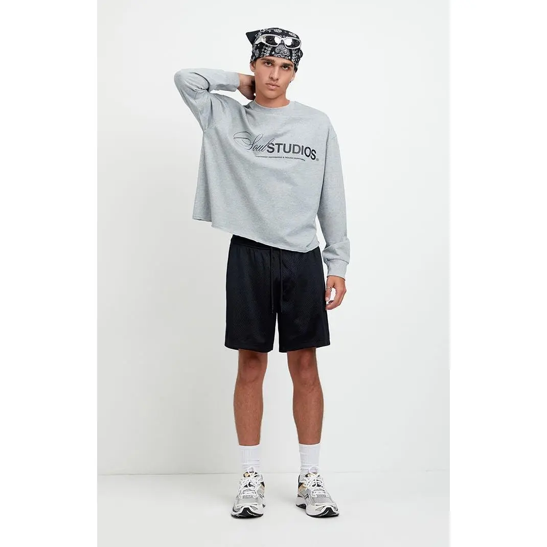 Pacsun Men's Black Aaron Mesh Volley Shorts Pacsun Men's Black Aaron Mesh Volley Shorts