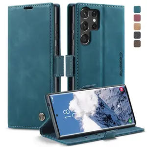 Magnetic Flip Cover Case for Galaxy Series, Durable Tpu Protective Shockproof Protection Design, Card Slot & Stand Included, Fits Multiple Models, Accessories