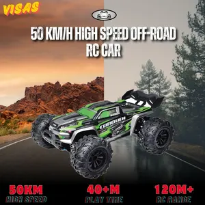 VISAS 1:16 Off-road RC Cars S140,40KM/H High Speed Remote Control Car,4X4 Fast RC Truck,for child and Boys Gift