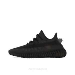All Black Translucent Mesh Knit Casual Sneakers, Low Profile Slip In Daily Street Running Trainers With Red Lining