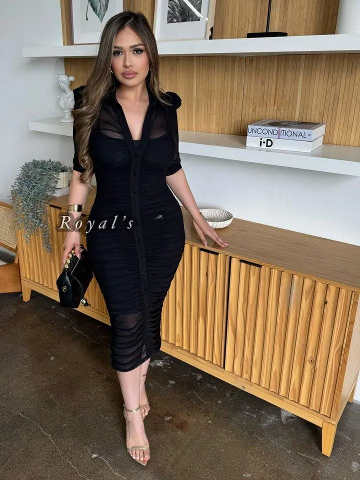 knee length dresses for ladies Giselle Midi Dress Orange main image 0