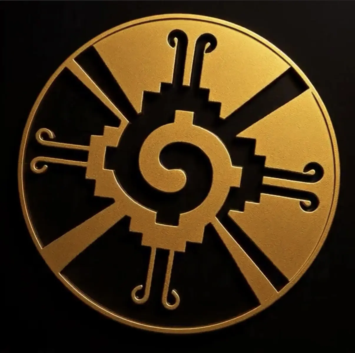 Mayan Hunan Ku Vinyl Decal