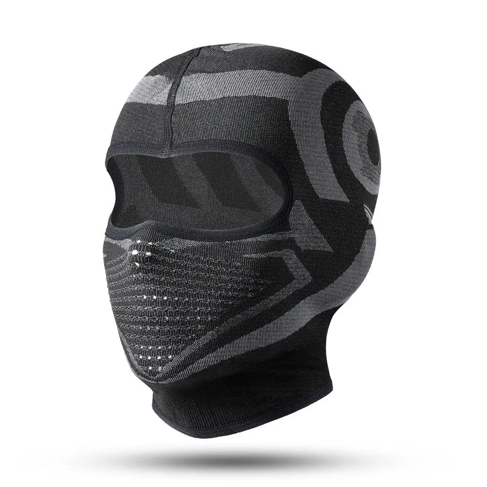 Balaclava Full Face Mask, High Elastic Breathable Full Face Mask, Women and Men Sports Hood Headwear, Comfortable Elastic Ski Mask for Outdoor Activit