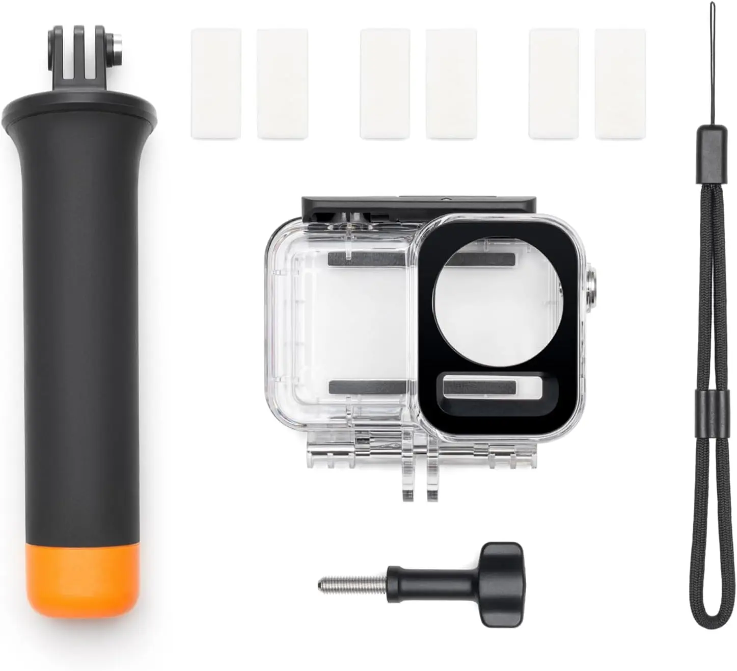 Xtra Complete Waterproof Camera Accessory Kit with Floating Handle, Locking Screw, Anti-Fog Insert for Underwater Adventure Exploration