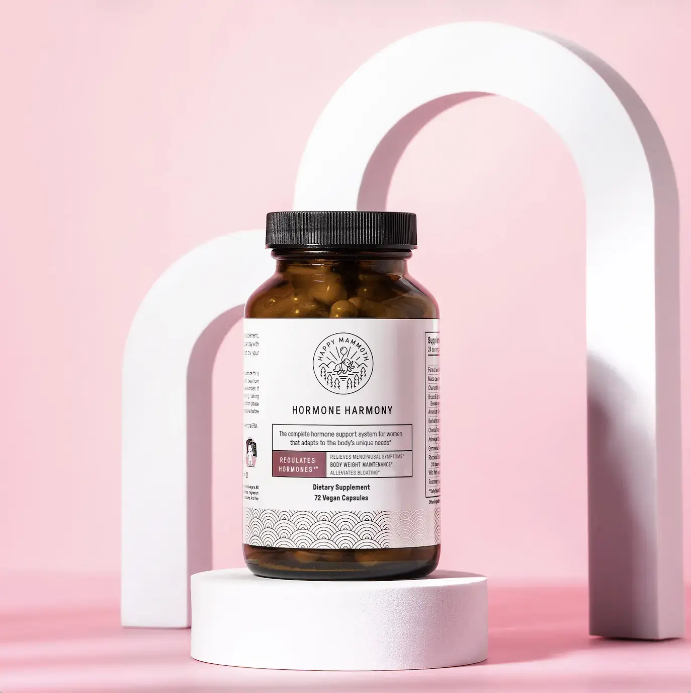 Hormone Harmony™ Daily Formula for Women Perimenopause & Menopause with Vitamin B6 Ashwagandha Maca Chaste Tree Chamomile & Rhodiola