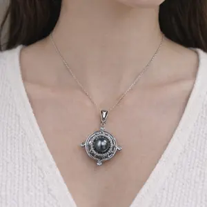 Genuine Baroque Pearl Necklace Luxury Handmade Jewelry