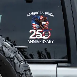 American Pride Patriotic 250th Anniversary Eagle 1776-2026 Car Decal Sticker US