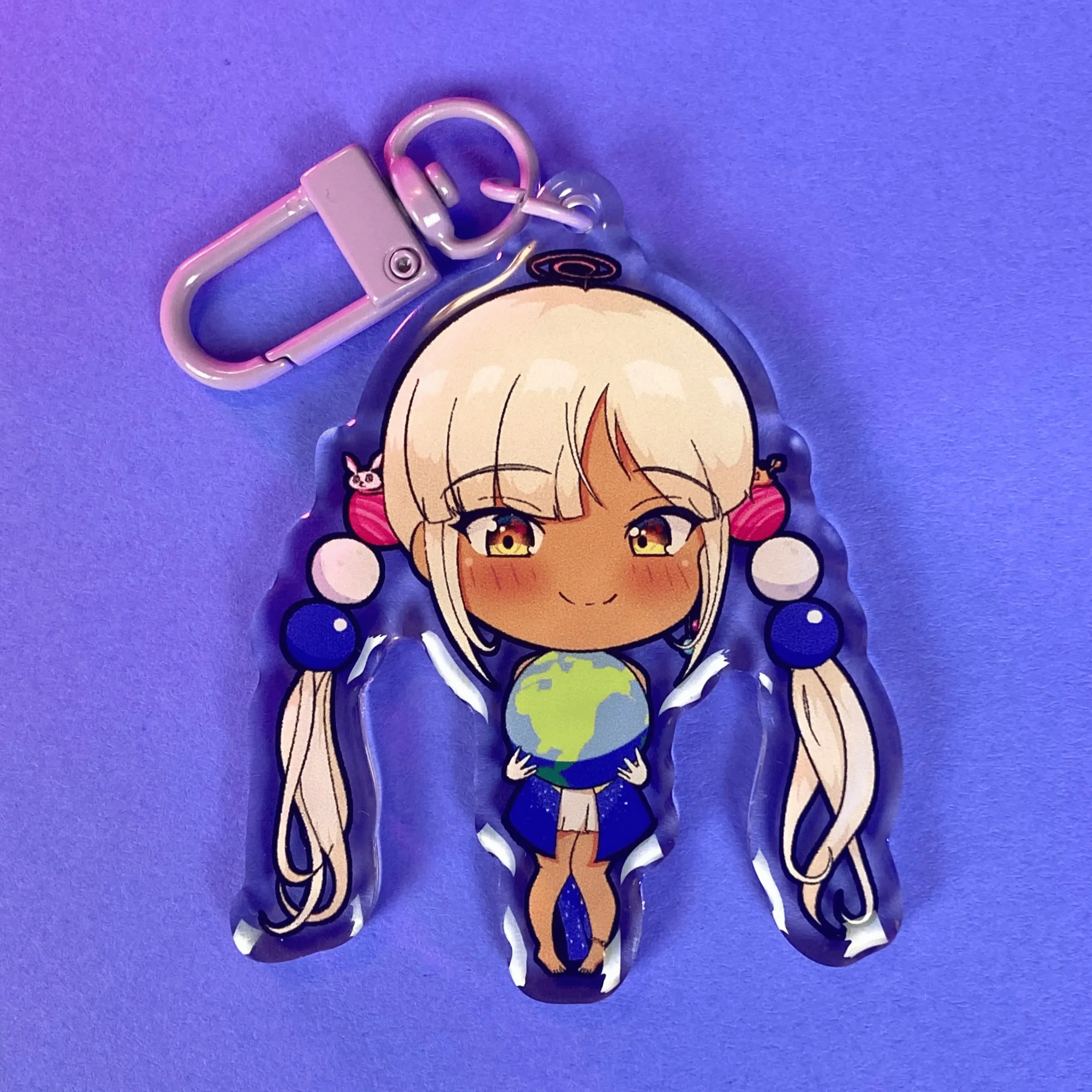 Tsukumo Sana Hololive EN Council Acrylic Keychains, Tsukumo Sana Acrylic Charm, Cute Anime Keychains, Anime Lovers Gifts, Kawaii Keyring Accessories