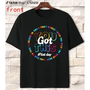 Supportive Test Day T-Shirt for Teachers – You Got This Fit Apparel