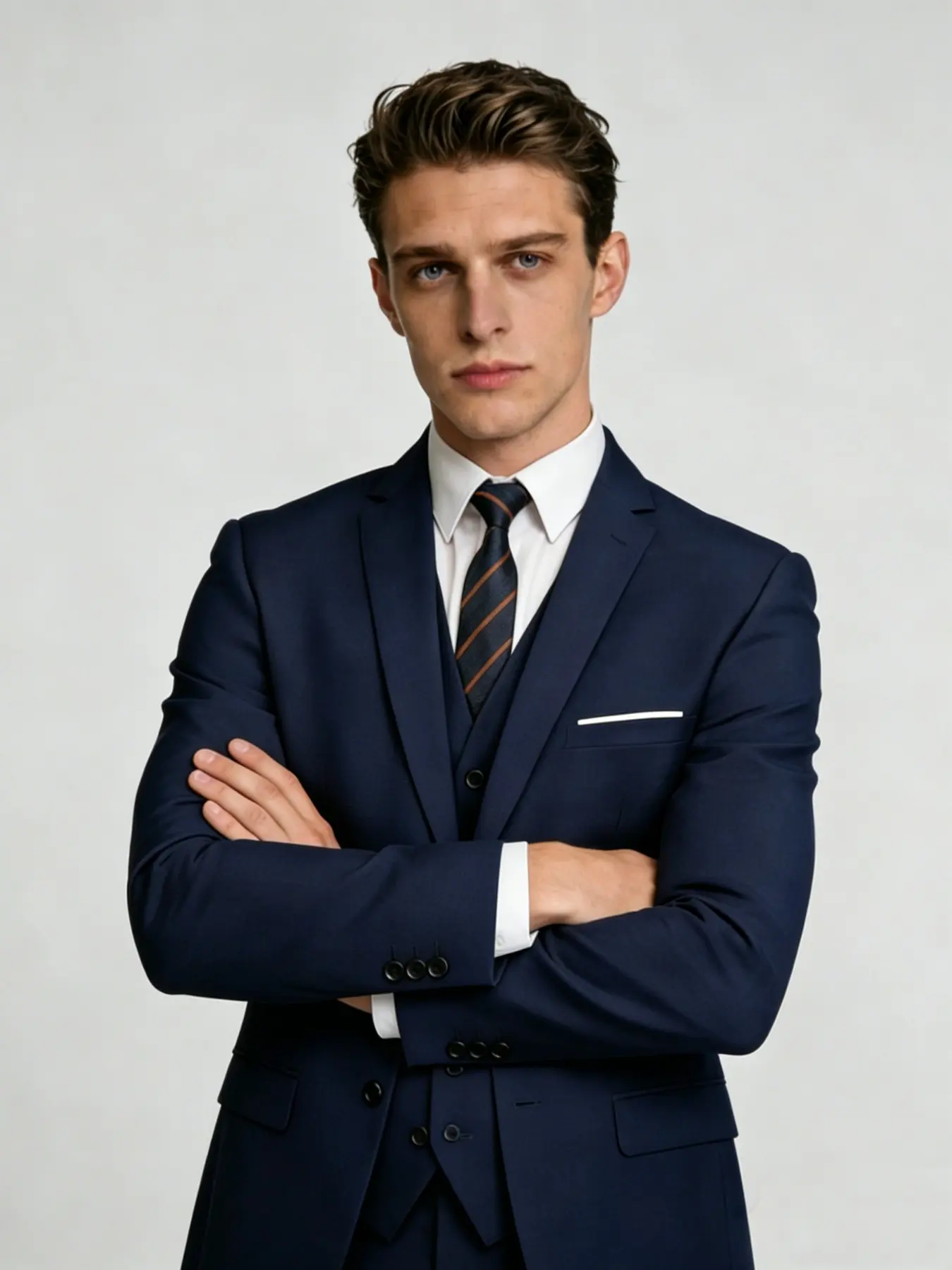 Men's Slim Fit Suit Jacket, Menswear, Elegant and Simple Style, Perfect for Business Office, Daily Commute, Wedding Banquet, Formal and Semi-Formal Occasions, Classic, Long Sleeve