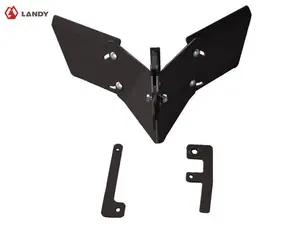 Garden Hiller Furrower Kit for Rear Tine Tillers – Adjustable Wings, Create Rows for Potatoes & Vegetables