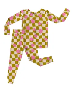 Wavy Dayz | Bamboo Long Sleeve Loungewear Set