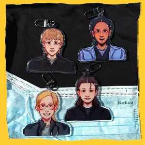 The Pitt Pittling Inspired Keychains,dennis whitaker keychain