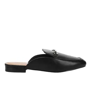 Corkys Womens Charmer Mule Flats Casual - Black