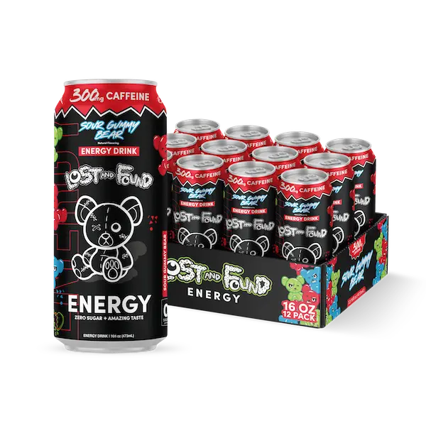 Sour Gummy Bear 300mg Caffeine