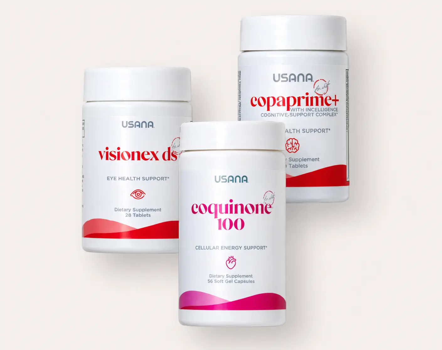 Usana Fuel Your Mind Bundle | Daily Wellness Supplement Bundle