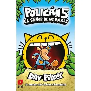 USED-Policán 5: El señor de las pulgas by Dav Pilkey (Hardcover)