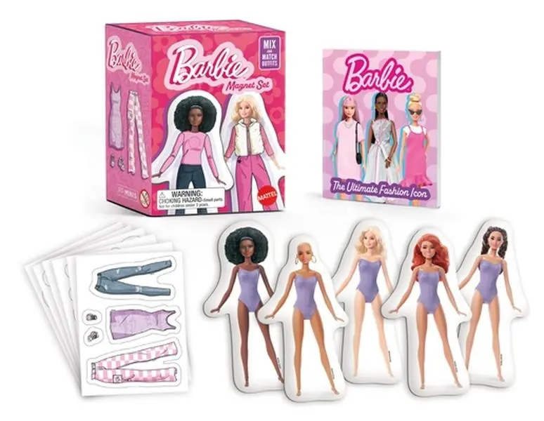 Barbie Magnet Set: Mix-And-Match Outfits! -- Kara Nesvig - Paperback