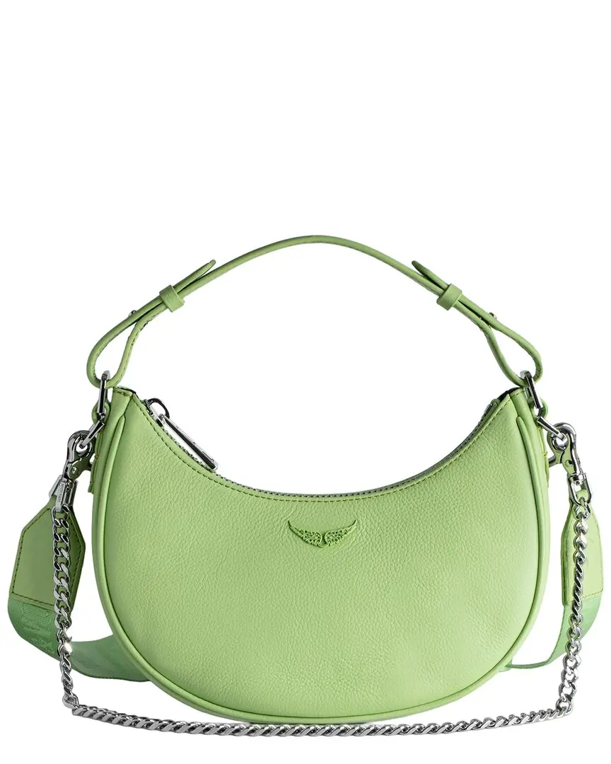 Zadig & Voltaire Moonrock Grained Leather Crossbody