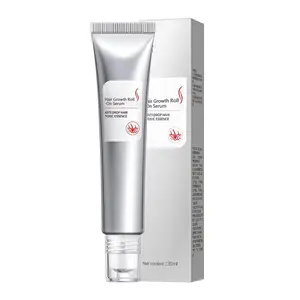 Advanced Triple-Rollball Hair Growth Essence for Hair Loss Reduction, Stronger Hair Roots, Non-Greasy, No Messy Hands, Suitable for Both Men and Women