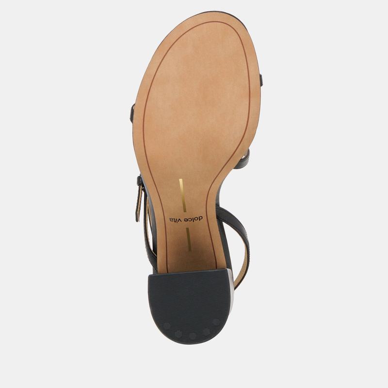 Dolce Vita FAYE HEELS BLACK LEATHER