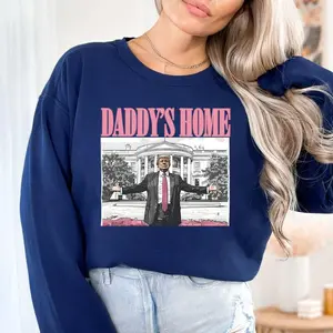 Daddy’s Home T-shirts, Trump 2024 Shirt Sweatshirt, Hoodie, Comfort Colors Sweatshirt, Hoodie, Comfort Colors