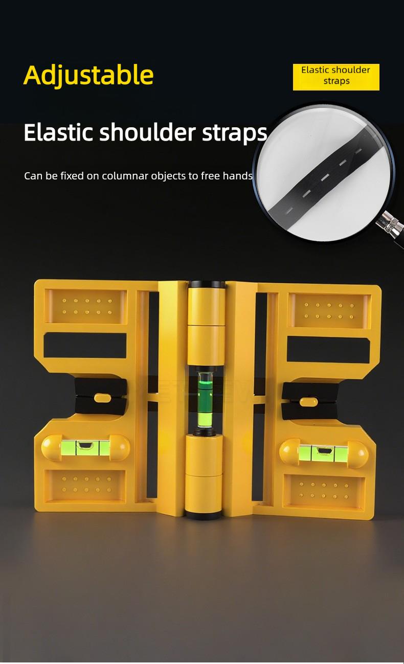 Multi-Angle Adjustable Tool with Magnetic Design, Portable Helper for Precise Alignment and Daily Use, Compact Handheld Accessory for Personal Care, Beauty Routine and Home Organization