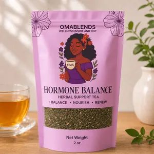 New! Powerful Hormone Balance Blend | Caffeine -Free Herbal Loose Leaf Tea for Women’s Wellness & PCOS Support Beverage