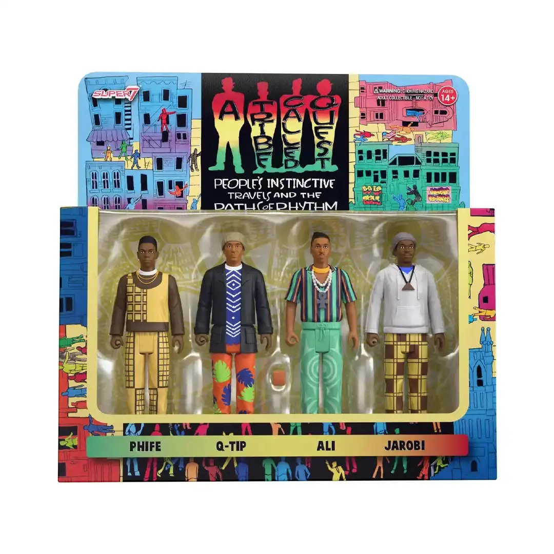 Super7 A Tribe Called Quest Themed Collectible Action Figure - Classic Novelty Toy for Hobbies Enthusiasts (Action & Toy Figures Category), Themed Figure