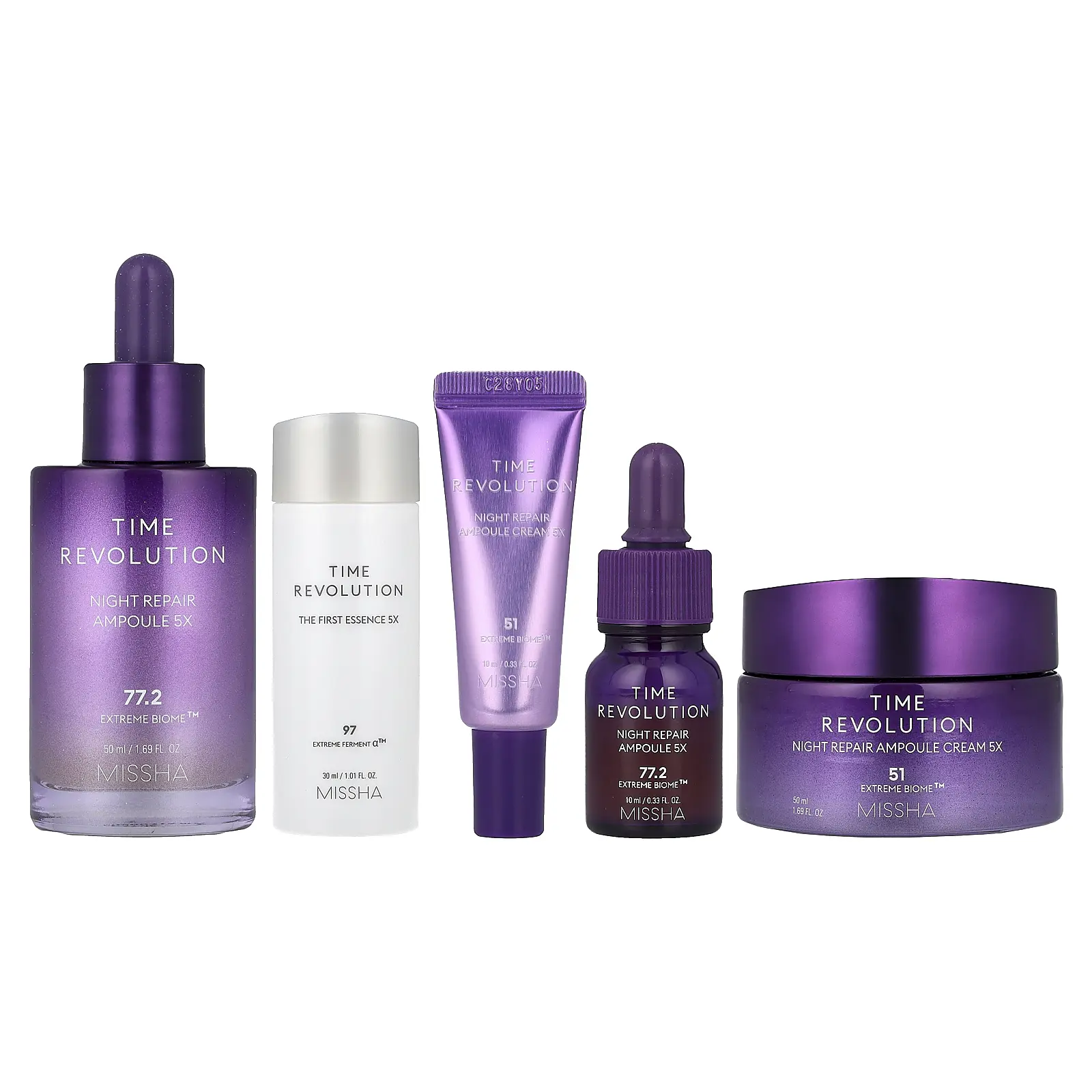 Missha Time Revolution Night Repair Special Set, 5 Piece Set