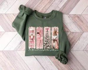 It's the Most Wonderful Time Of The Year Christmas Sweatshirt, Nutcracker Holiday