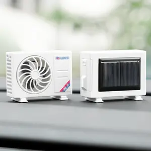 Car perfume air conditioner model, creative ornament, long-lasting fragrance, odor removal, vent outlet, solar-powered car interior aromatherapy