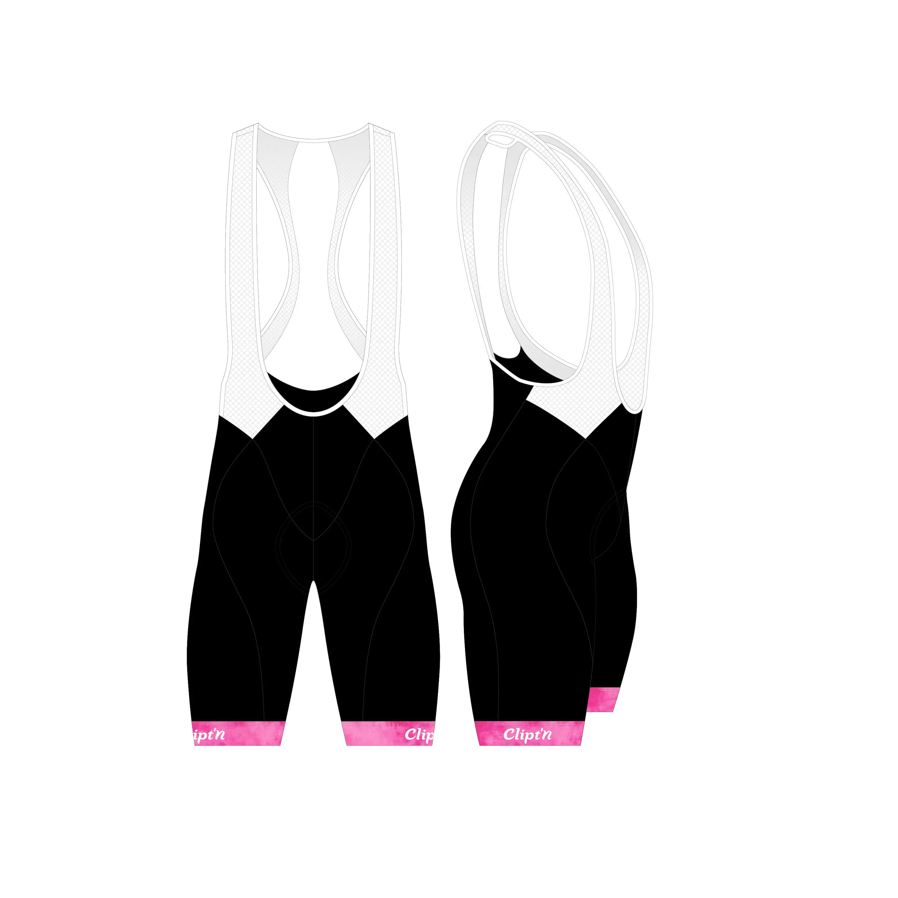 Men’s Breast Cancer Awareness Cycling Bib Shorts – Aspire Edition