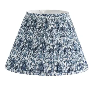 Southern Blues Blue & White Fabric Lamp Shade