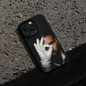 Drake 'Ice Man' Album Official Graphic For Team Drizzy High-Quality Tough Case, Drake Drizzy Fan Graphic Phone case, Ice-Man Album Merch Streetwear Graphic case, Gift for Drake Fans Vintage Collector Phonecase