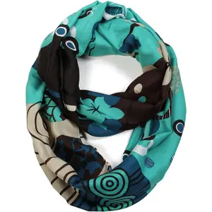 Scarfand's  Colored Artistic Painting & Graphic Print Infinity Fashion