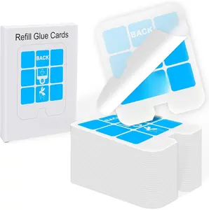 32 Pack Refill Glue Cards, Saferr Home Fly Trap Refill Compatible with Saferr Home SH502, S23005-06 and Dynatrap DT3005W Dot Indoor Fly Trap Plug-in Insect Trap Replacement Mosquito Sticky Glue Boards