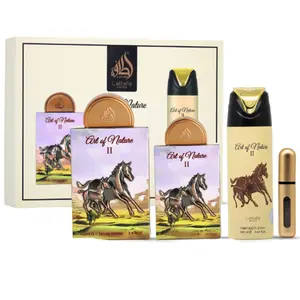Lattafa Art Of Nature II 3.4 Oz Unisex 3 Piece Gift Set