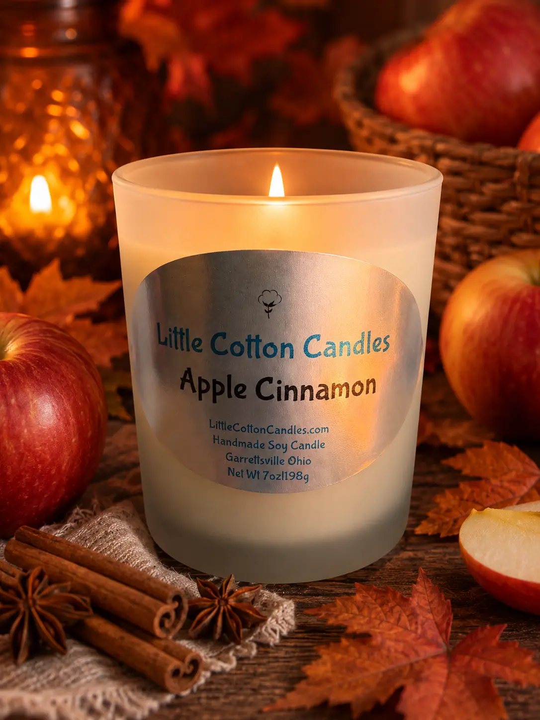 Apple Cinnamon Soy Candle