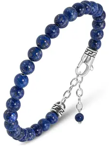 RTZN Lapis Lazuli Beaded Bracelet - Chain Fit